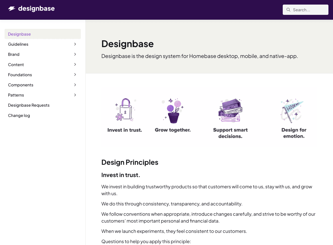 Designbase documentation preview