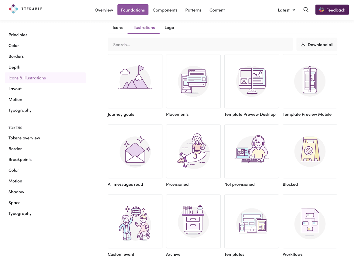 Aurora Design System documentation preview