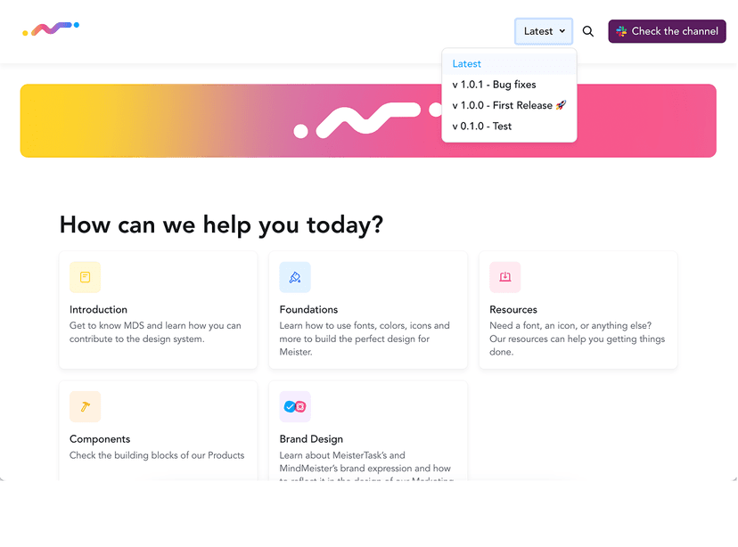 MDS documentation preview