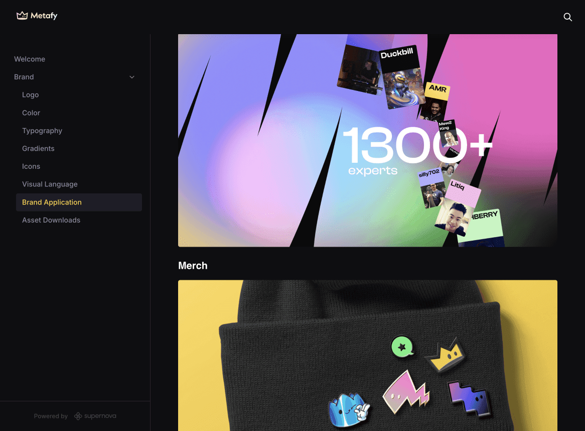 Metafy documentation preview