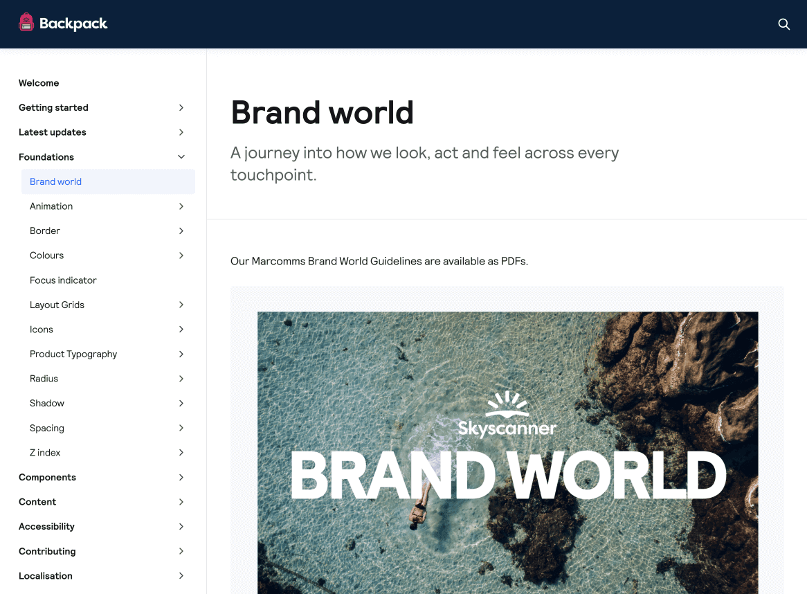 Backpack documentation preview