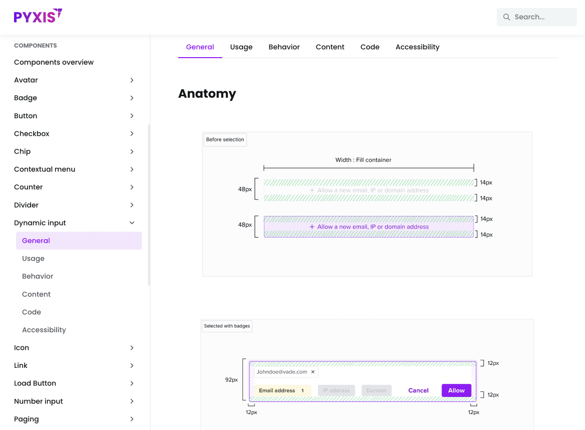 Pyxis documentation preview