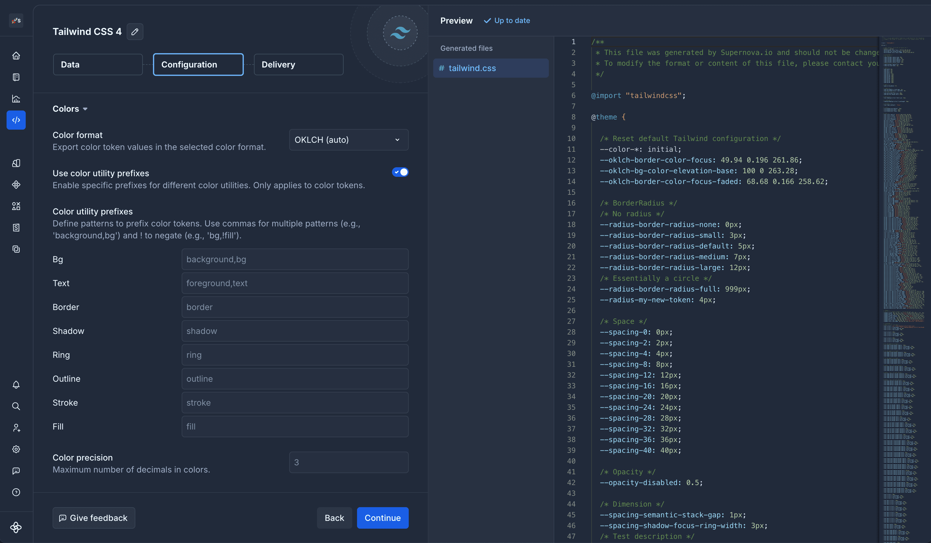 Design to code pipelines