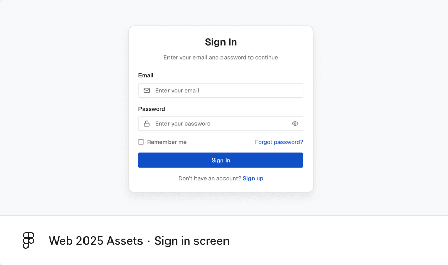 Built-in Figma prototypes